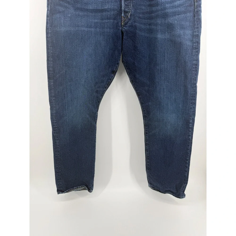 Polo Ralph Lauren Sullivan Slim Jeans Mens 40x32 Dark Wash Blue Button Fly Denim